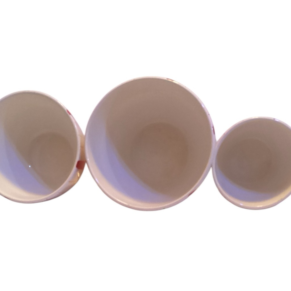 Nantucket Home Plaid Nesting Bowl Set – 3 Pieces (6”, 5”, 4”) - Picture 4 of 5